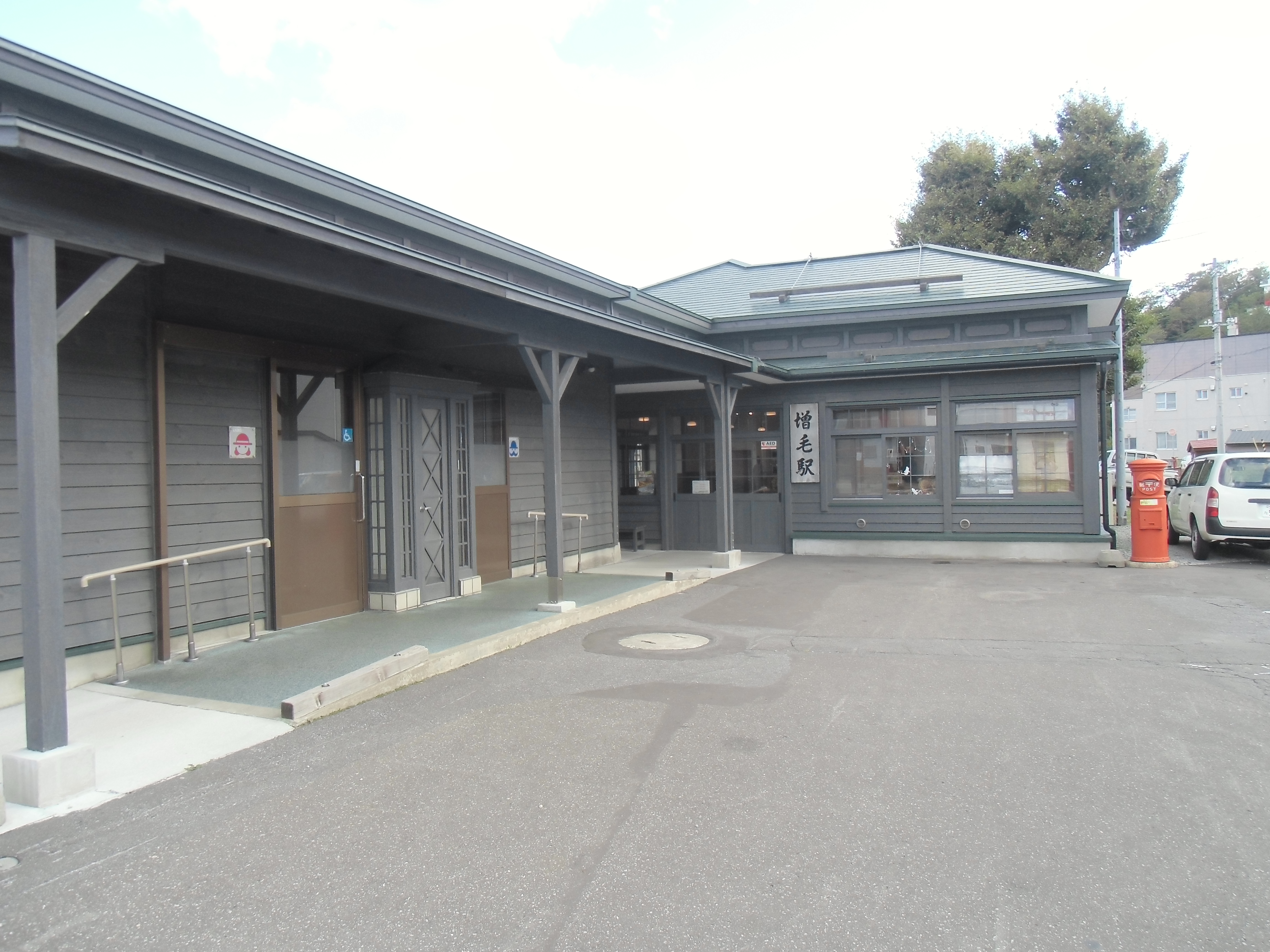 旧増毛駅 – 小鳩交通株式会社 観光タクシー